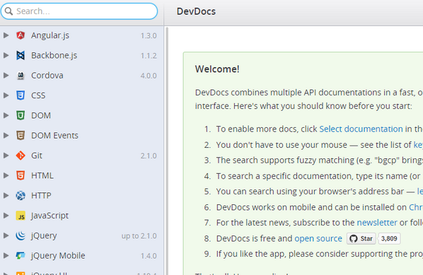 DevDocs.io
