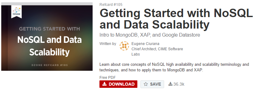 dzone_refcard_getting_started_nosql_scalability