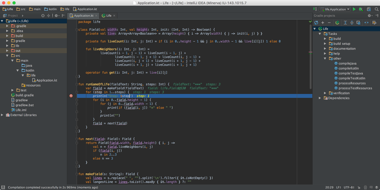 Intellij IDEA 15