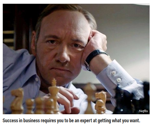 only idiots don't play office politics