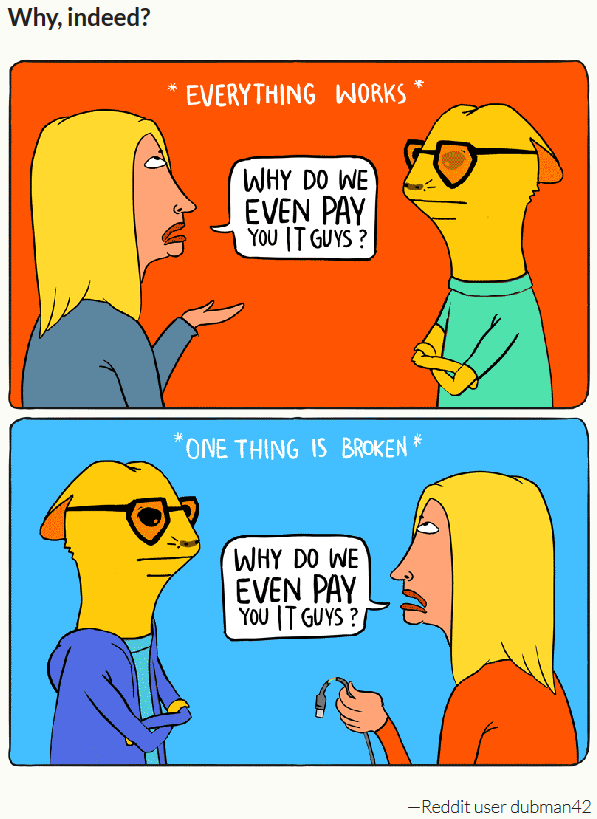 why indeed